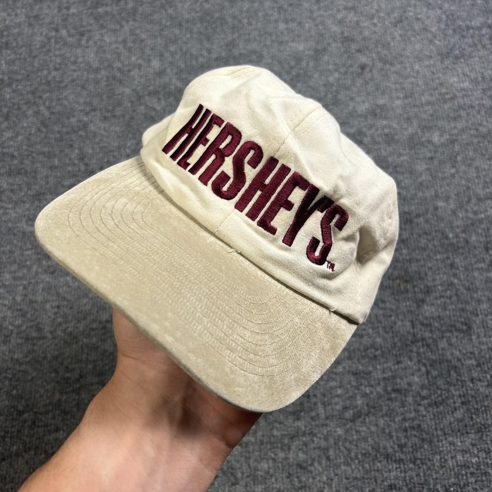 Cobra Caps Hershey's Hat Cap Strap Back One Size Beige Dad Embroidered Mens